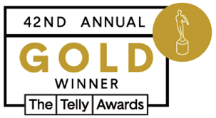 42nd Annual Gold Winner The Telly Awards